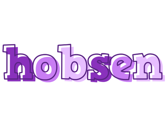 Hobsen sensual logo