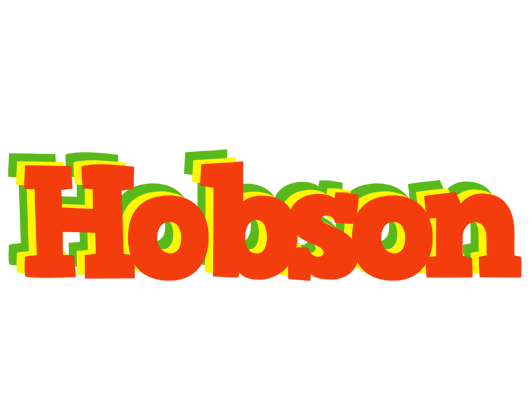 Hobson bbq logo