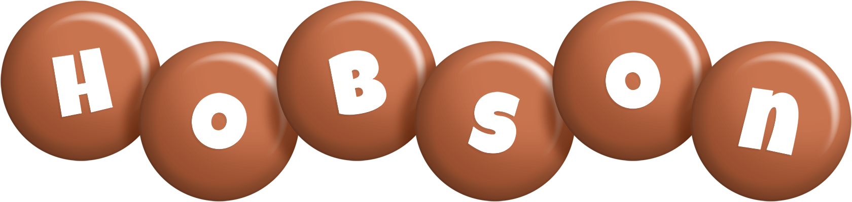 Hobson candy-brown logo