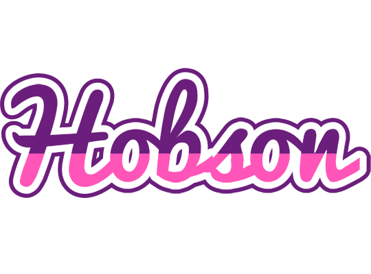 Hobson cheerful logo