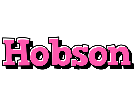 Hobson girlish logo