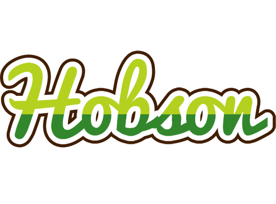 Hobson golfing logo
