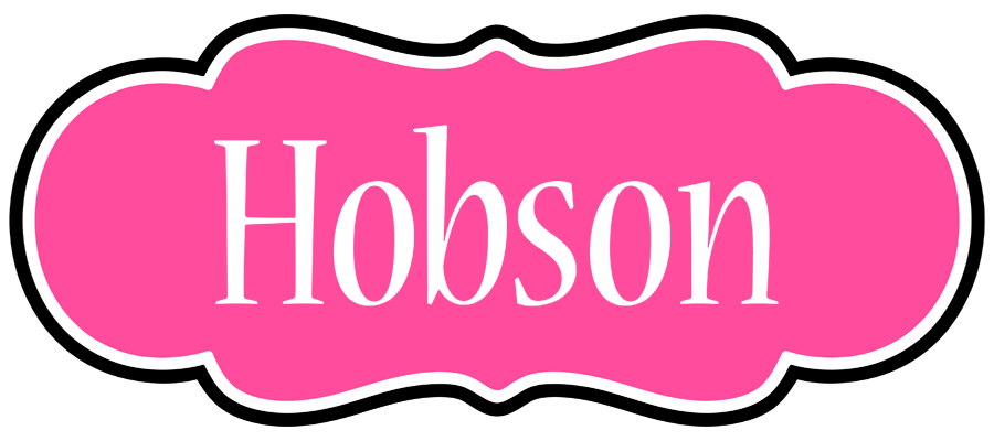 Hobson invitation logo