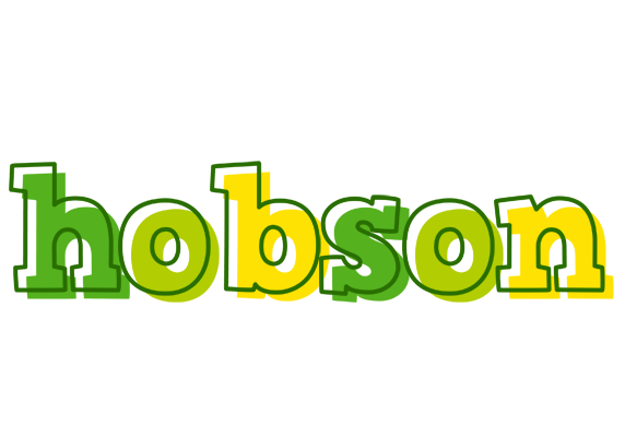 Hobson juice logo