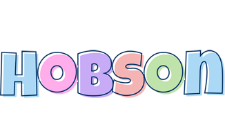 Hobson pastel logo