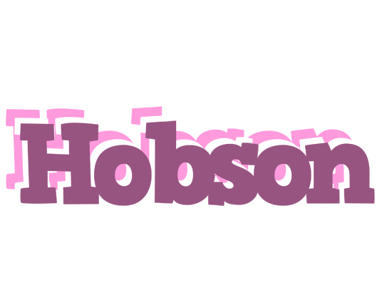 Hobson relaxing logo