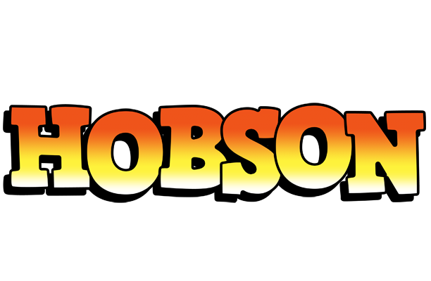 Hobson sunset logo