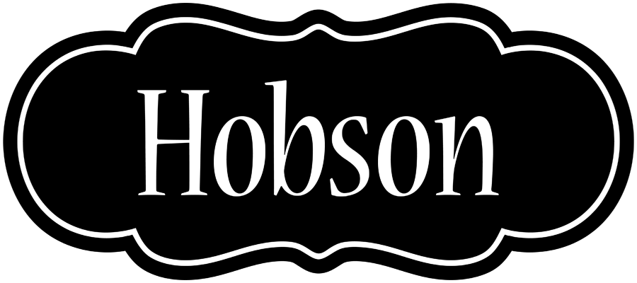 Hobson welcome logo