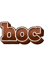 Hoc brownie logo