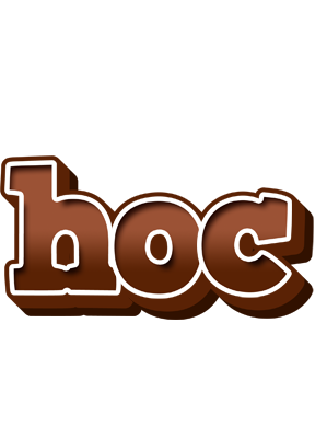 Hoc brownie logo