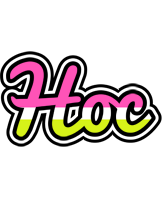 Hoc candies logo