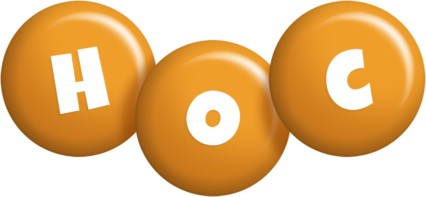 Hoc candy-orange logo