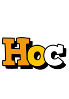 Hoc cartoon logo