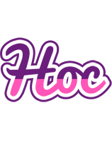 Hoc cheerful logo