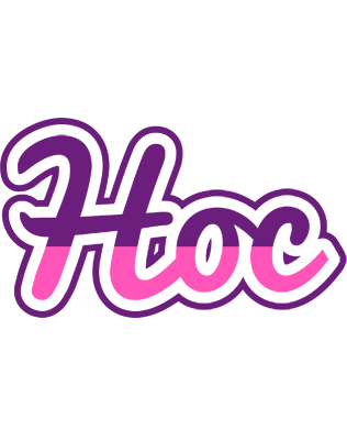 Hoc cheerful logo