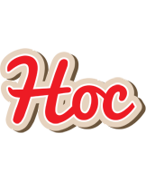Hoc chocolate logo