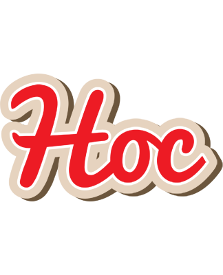 Hoc chocolate logo