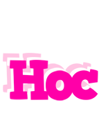 Hoc dancing logo