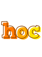 Hoc desert logo