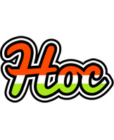 Hoc exotic logo