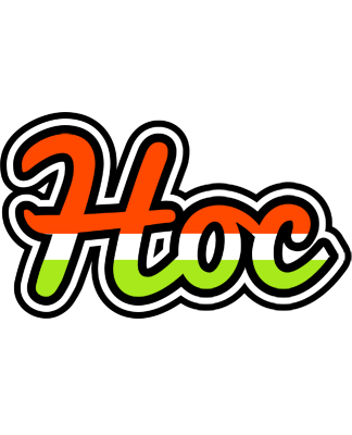Hoc exotic logo