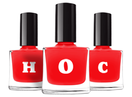 Hoc fashion logo