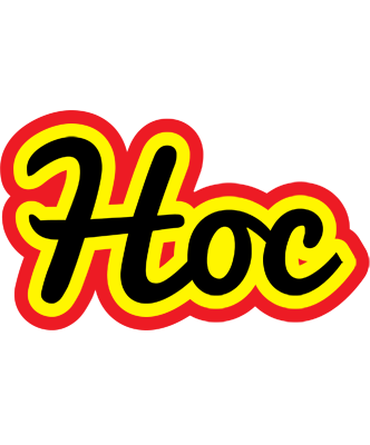 Hoc flaming logo