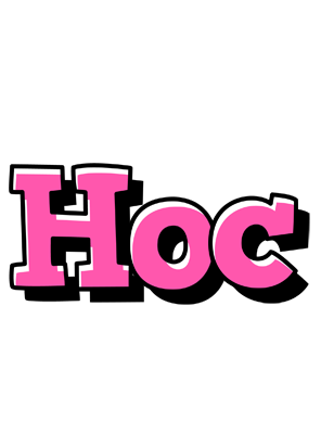 Hoc girlish logo