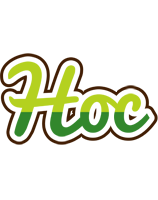 Hoc golfing logo