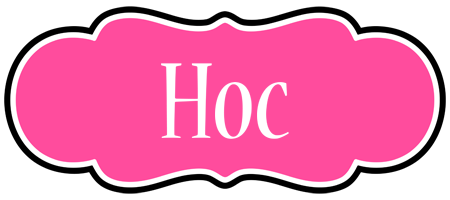 Hoc invitation logo