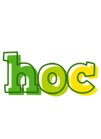 Hoc juice logo