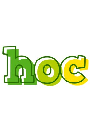 Hoc juice logo