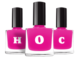 Hoc nails logo