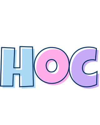 Hoc pastel logo