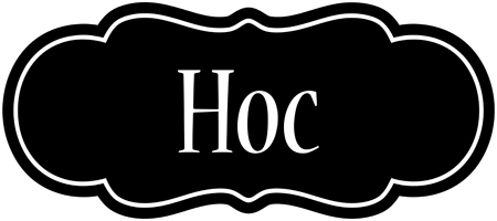 Hoc welcome logo