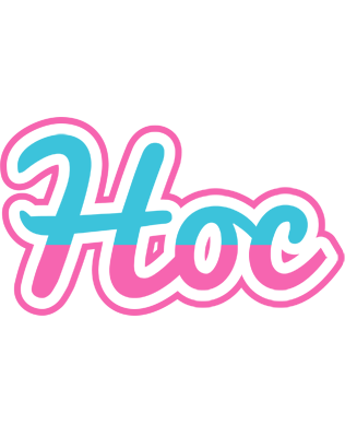Hoc woman logo