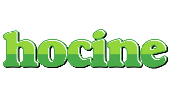 Hocine apple logo