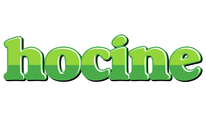 Hocine apple logo