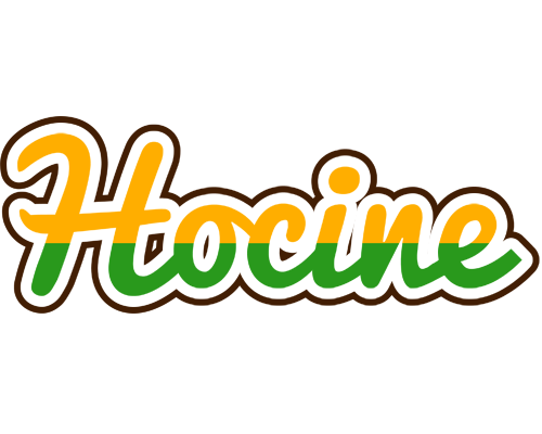 Hocine banana logo
