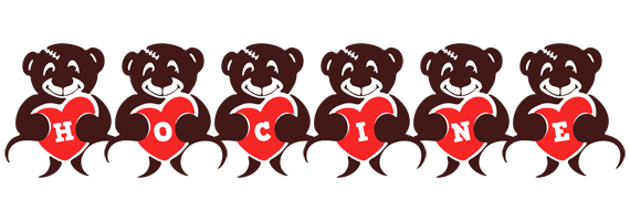Hocine bear logo