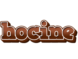 Hocine brownie logo