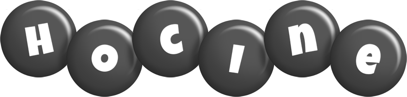 Hocine candy-black logo