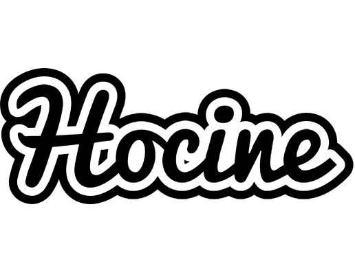 Hocine chess logo