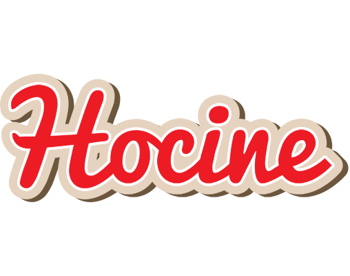 Hocine chocolate logo