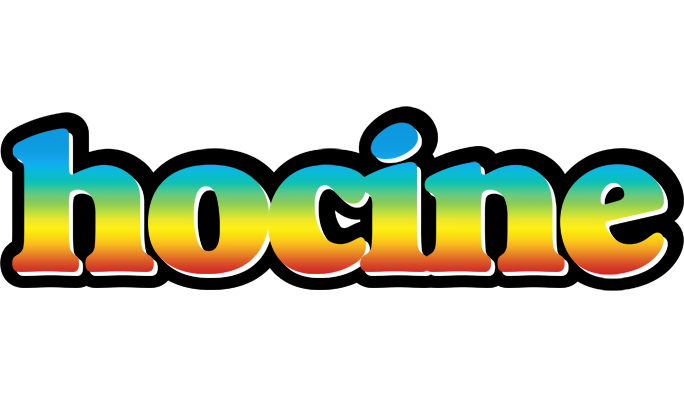 Hocine color logo