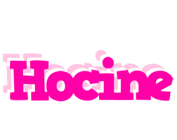 Hocine dancing logo
