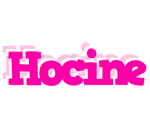 Hocine dancing logo