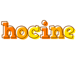 Hocine desert logo