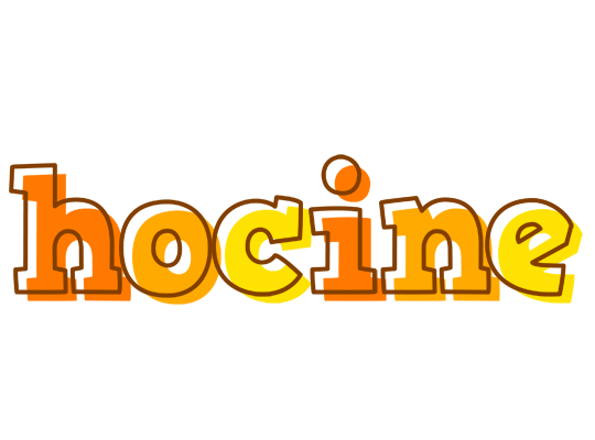 Hocine desert logo