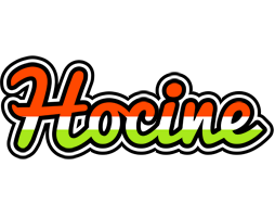 Hocine exotic logo